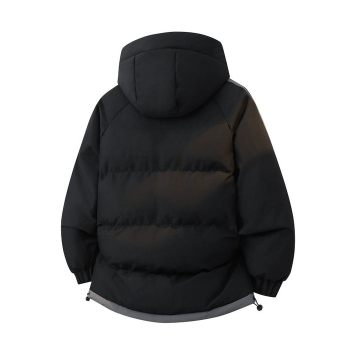 Herren Warm gefütterte Steppjacke Echo Archiv