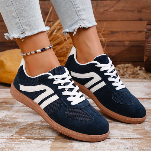 Damen Sportliche Sneakers aus hochwertigem Wildleder mit atmungsaktiver Sohle Echo Archiv