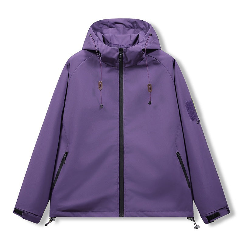 Damen Wetterfeste Kapuzenjacke Echo Archiv