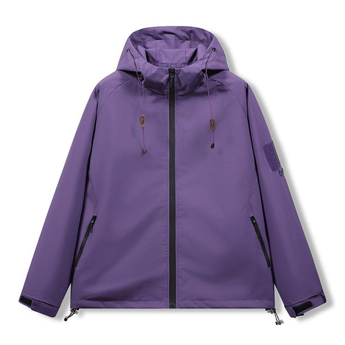 Damen Wetterfeste Kapuzenjacke Echo Archiv