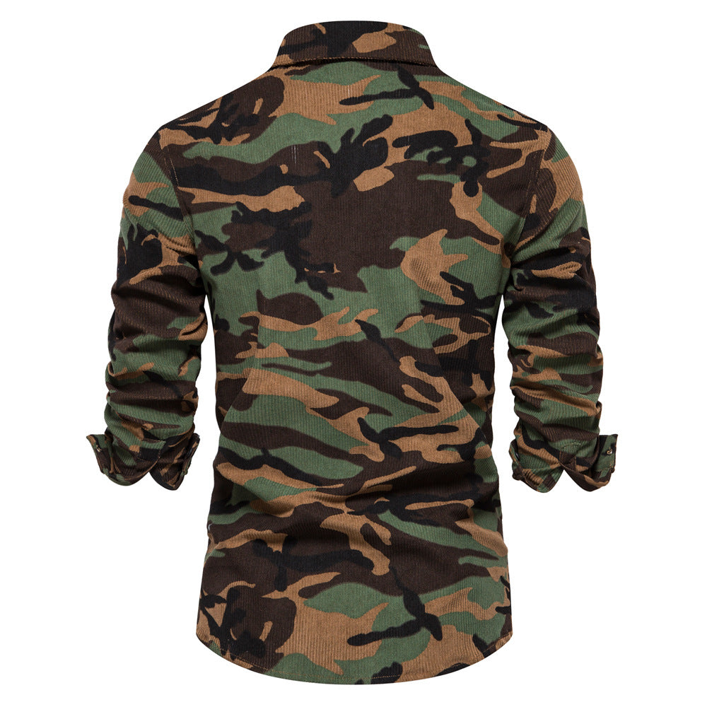 Herren Kamelhaar-Karohemd Shirt Echoarchiv