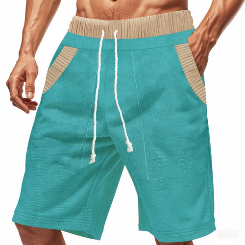 Herren lässige Sport-Shorts mit elastischem Bund und praktischen Taschen Echoarchiv