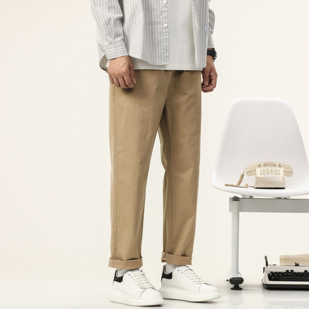 Herren bequeme Freizeithose mit elastischem Bund und praktischen Taschen Echoarchiv
