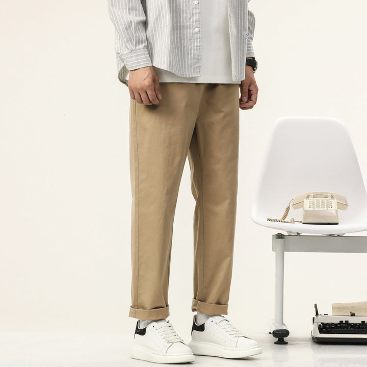 Herren bequeme Freizeithose mit elastischem Bund und praktischen Taschen Echoarchiv