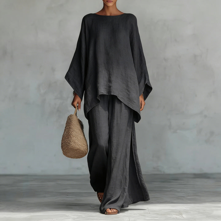 Damen luftiges Set aus weichem Stoff mit weitem Schnitt Echo Archiv