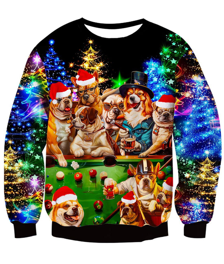 Damen Lustiger Sweatshirt mit einzigartigem Katzenmotiv Echoarchiv