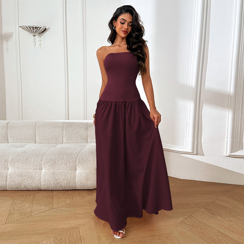 Damen Elegantes Maxikleid mit floralem Akzent Echo Archiv