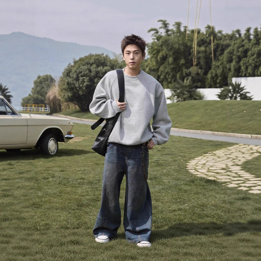 Damen Weiches Oversized Sweatshirt Echoarchiv