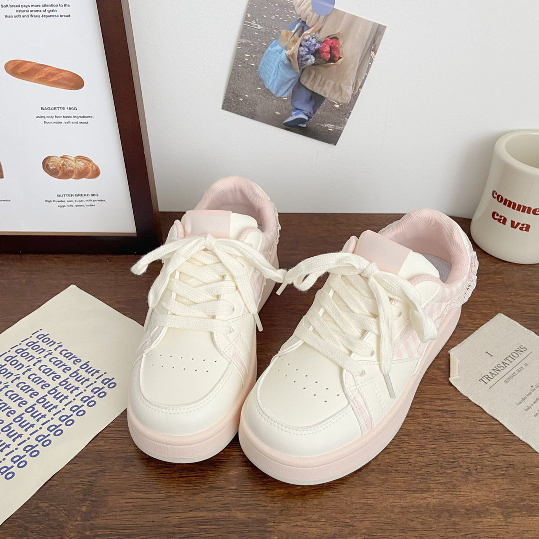 Damen Sneakers mit verspielten Karomustern und dämpfender Sohle Echo Archiv