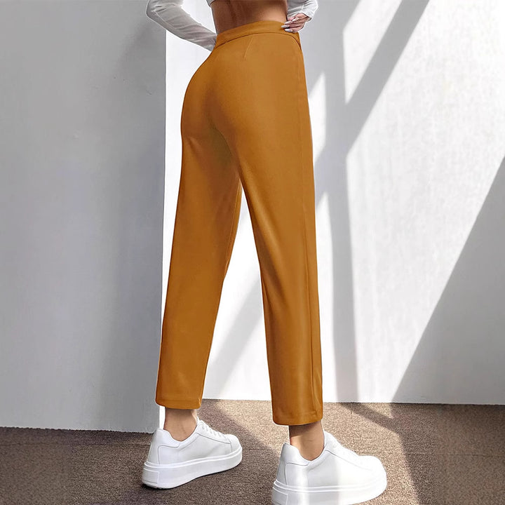Damen elegante chino Hose mit taillierter Passform Echo Archiv