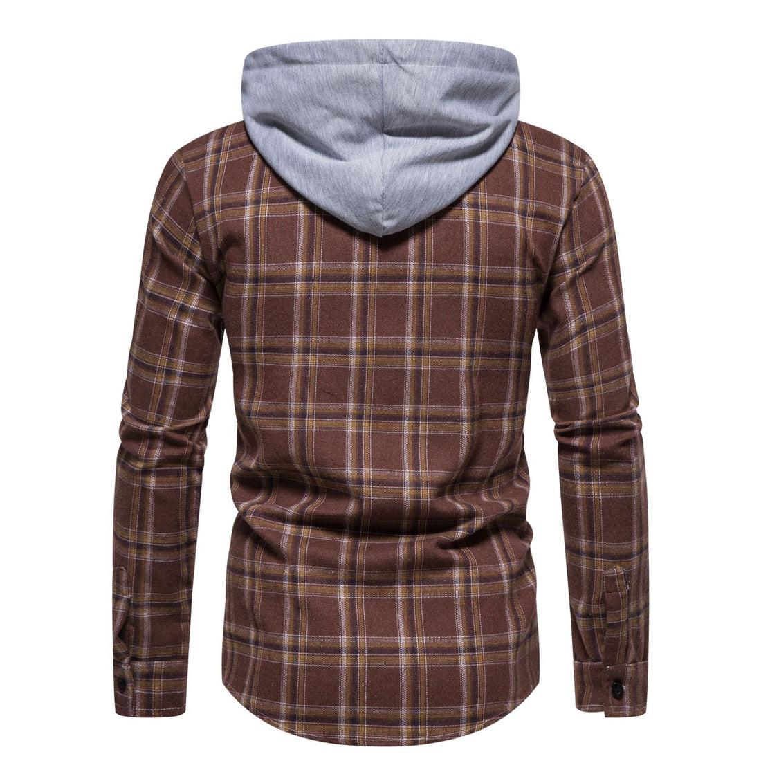 Herren Schultertunika mit integriertem Kapuzendesign – Taviero