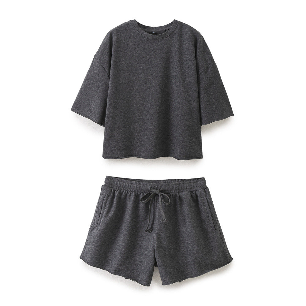 Damen Sportliche Freizeithose mit elastischem Bund und praktischen Taschen Echo Archiv