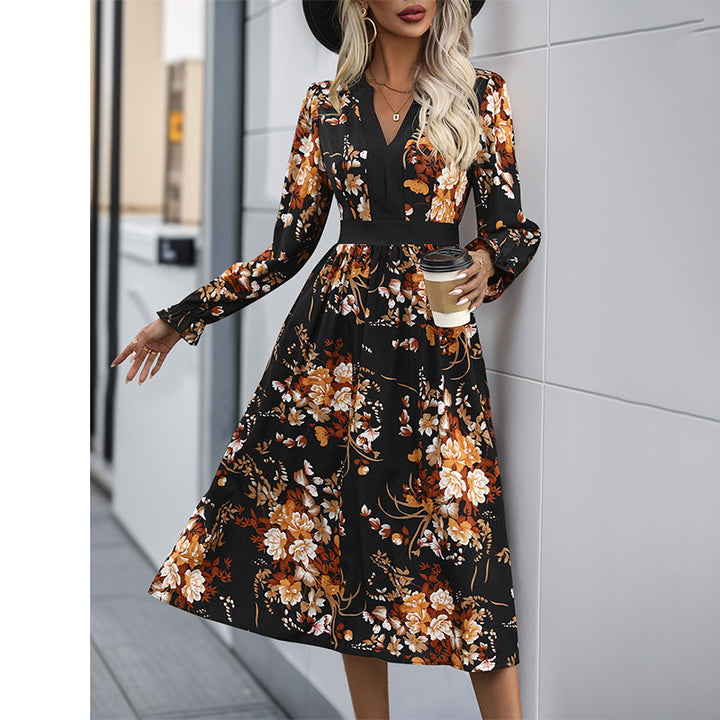 Damen Midi-Kleid im floralen Design Echo Archiv