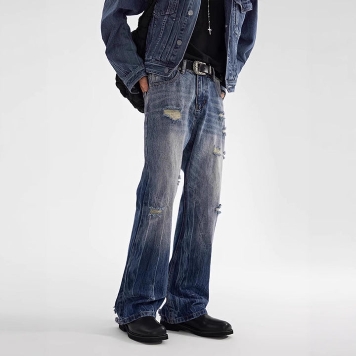 Damen Destroyed Baggy Jeans Echoarchiv