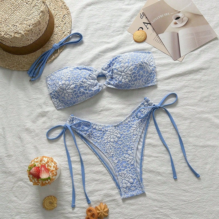 Damen Blumenmuster Bikini Echo Archiv