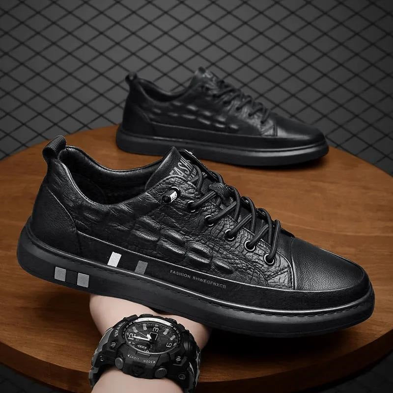 Herren Modische Sneaker aus Kunstleder Echoarchiv
