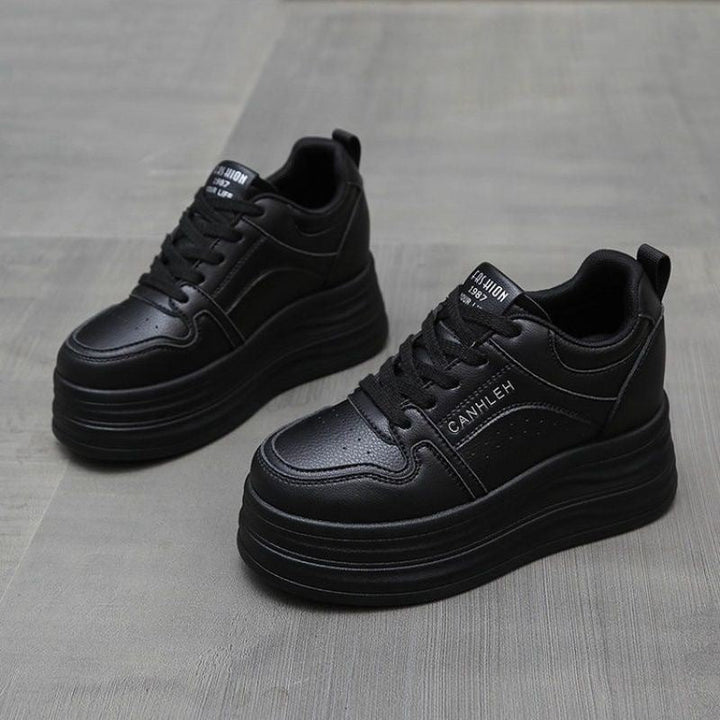 Damen Sportliche Plateau Sneakers Echo Archiv