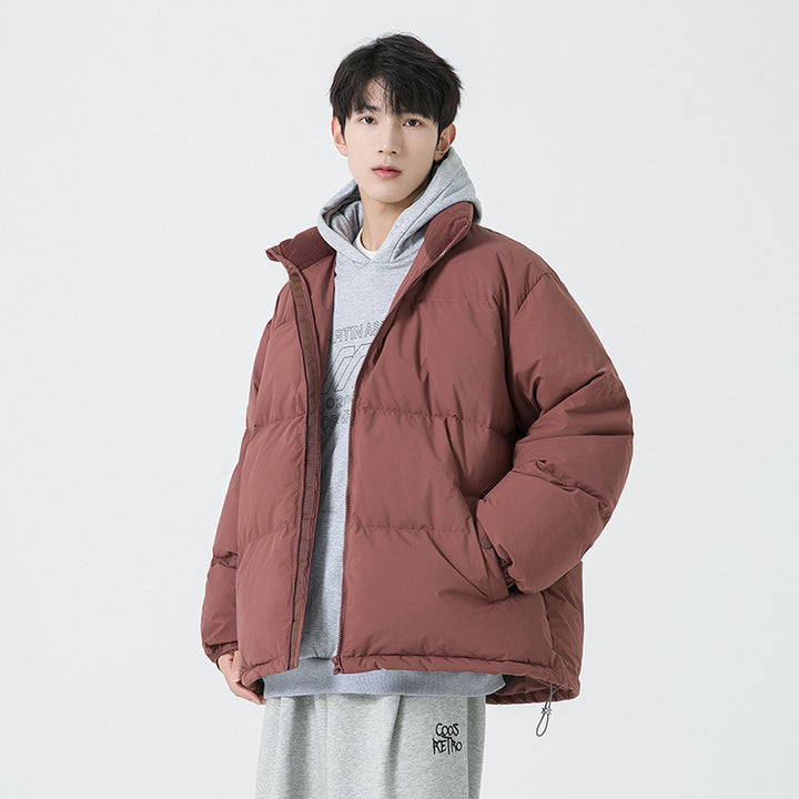 Damen Wattierte Steppjacke mit hohem Kragen und Teddyfutter Echo Archiv