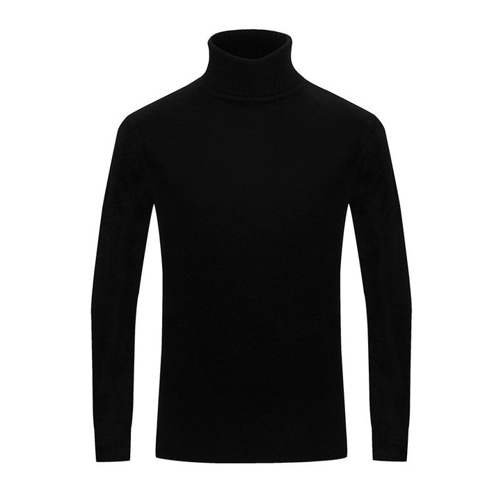 Herren Rollkragenpullover aus weichem Baumwollmix Echoarchiv