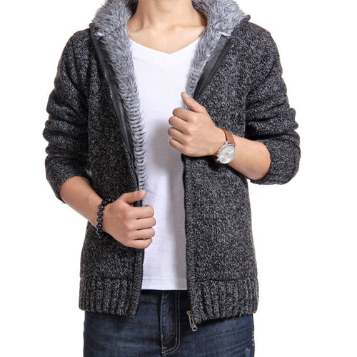 Herren kuschelige Strickjacke mit hochwertigem Innenfutter Echoarchiv