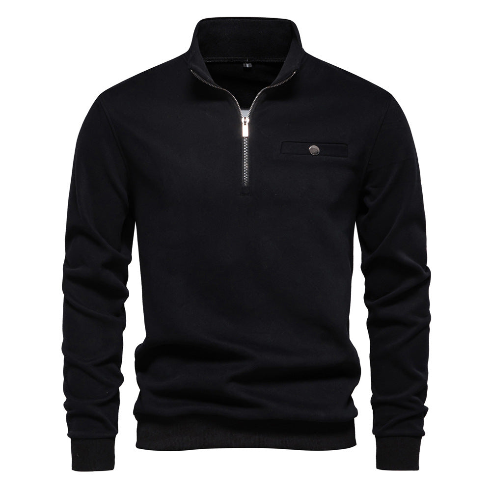 Herren Sweatshirt mit Stehkragen Echoarchiv