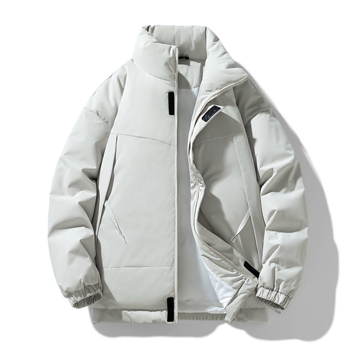 Herren Modische Übergangsjacke mit hohen Kragen Echoarchiv