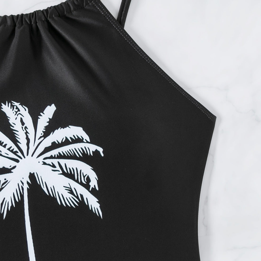 Damen Tankini mit elegantem Palmenmotiv – Maréssa