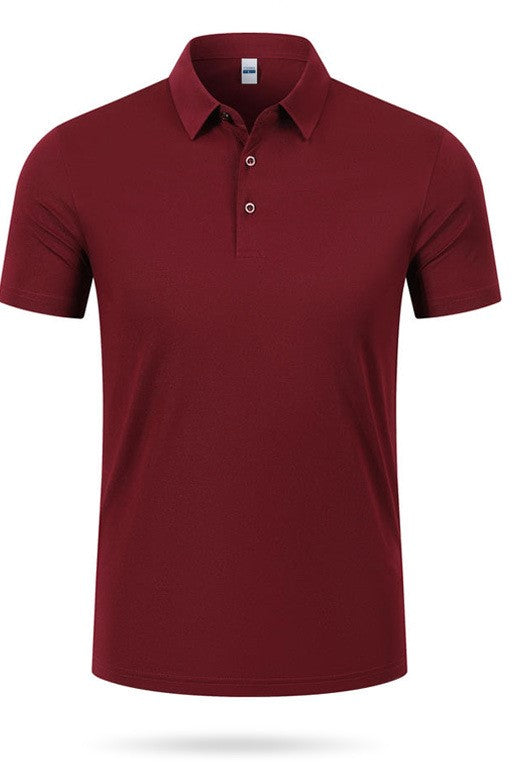 Herren Polo-Shirt aus atmungsaktivem Funktionsmaterial mit UV-Schutz Echoarchiv