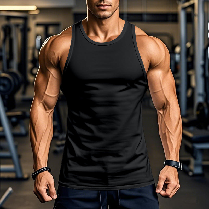 Herren atmungsaktives Fitness Tanktop mit Racerback-Schnitt Echoarchiv