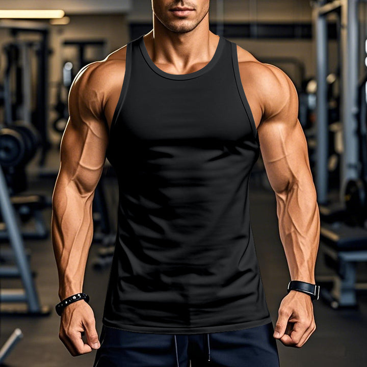 Herren atmungsaktives Fitness Tanktop mit Racerback-Schnitt Echoarchiv