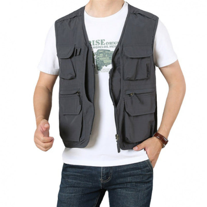Herren Multifunktionale Outdoor-Weste Echo Archiv 1787796997