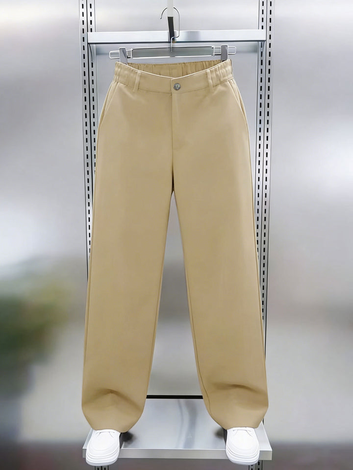 Herren weite Chinohose im Relaxed‑Fit mit elastischem Komfortbund und Seitentaschen Echo Archiv