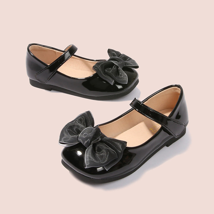 Mädchen Ballerinas mit dekorativem Schleifen-Design Echo Archiv