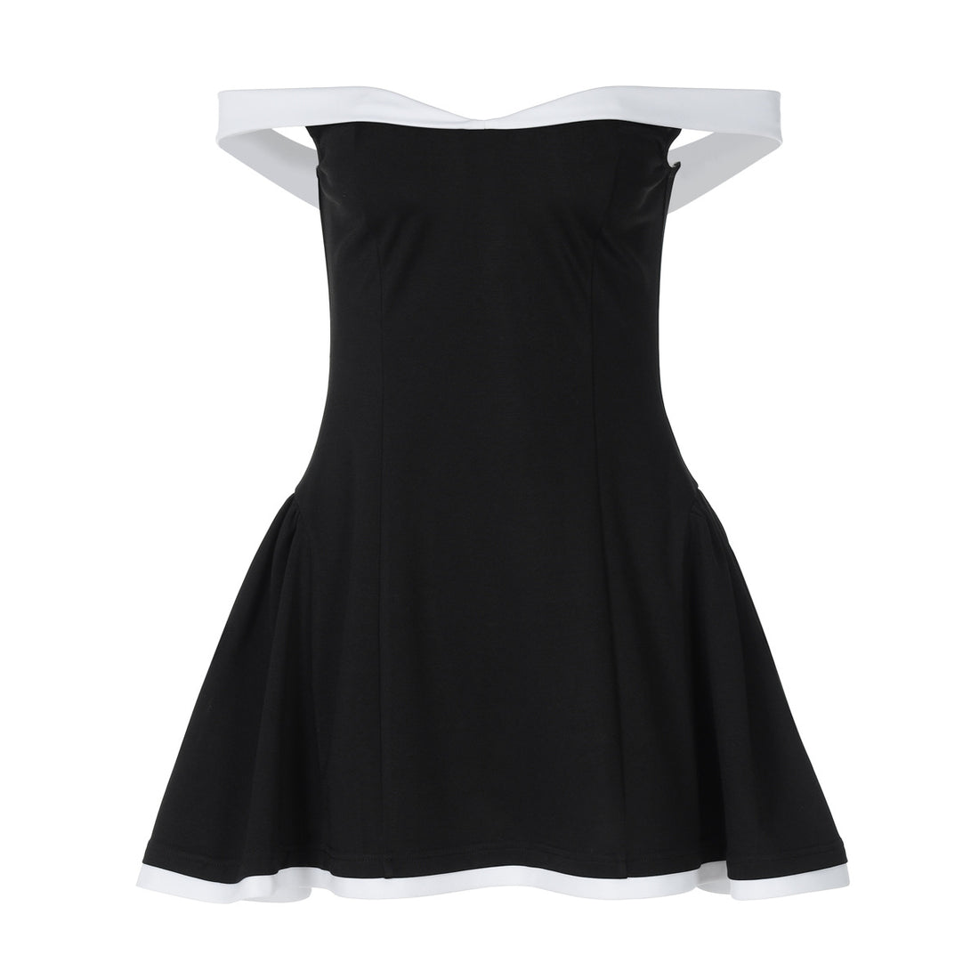 Damen Off-Shoulder Kleid – Élara