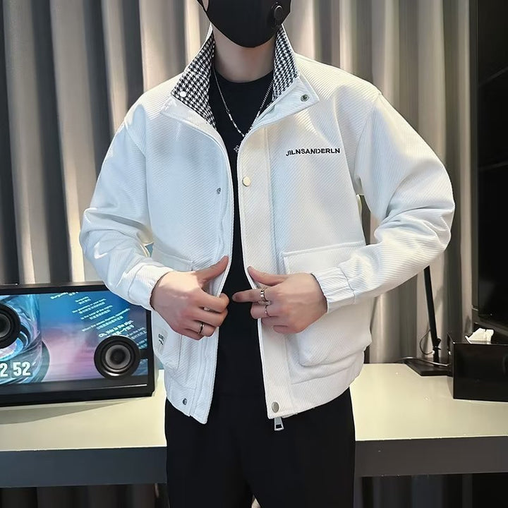 Herren lässige Utility-Jacke mit innovativen Details und praktischem Design Echoarchiv