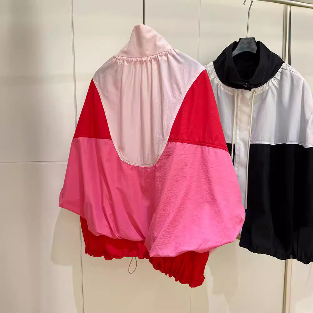 Damen Sportliche Übergangsjacke mit hohem Kragen Echoarchiv