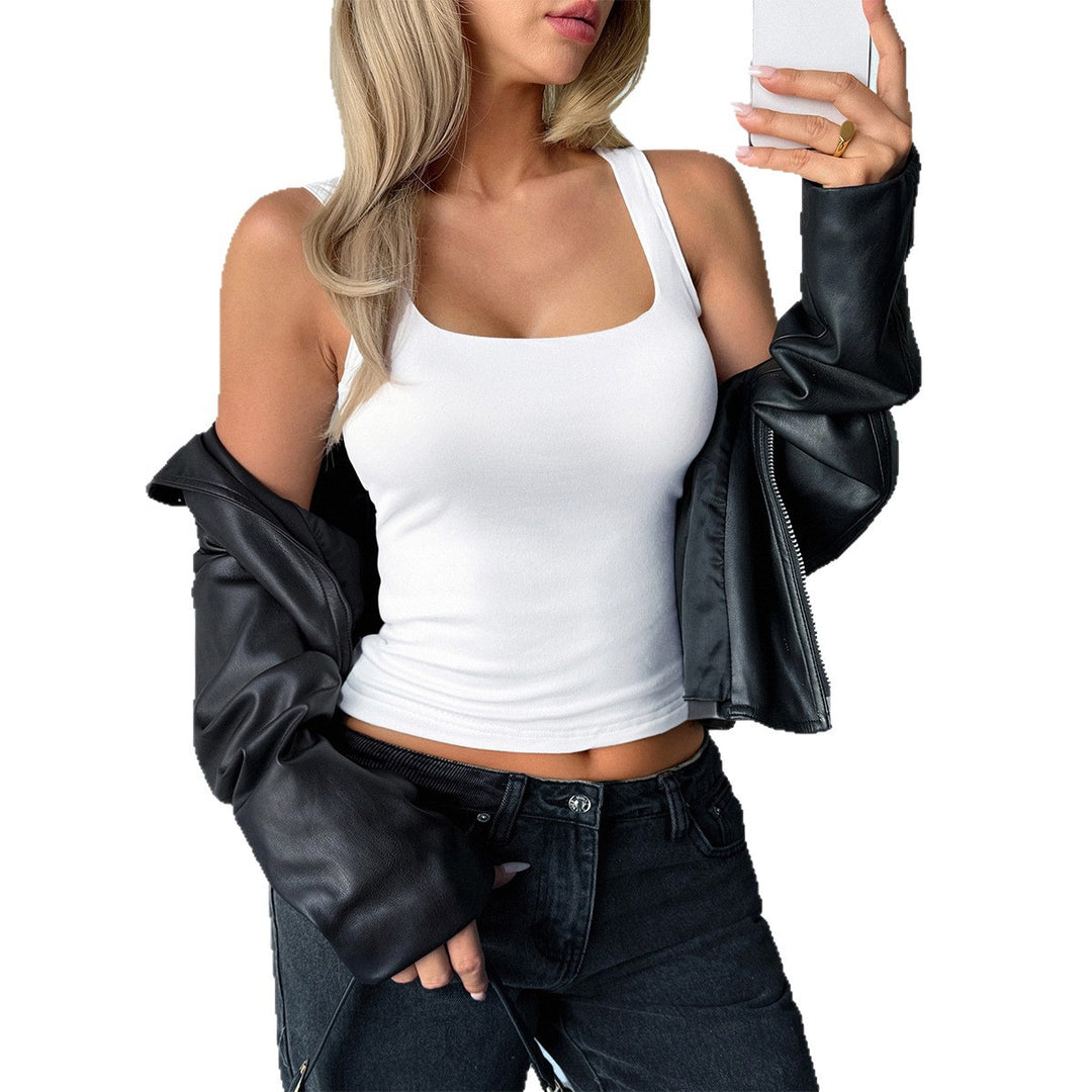 Damen Elegantes Top mit quadratischem Ausschnitt und figurfreundlichem Schnitt Echo Archiv