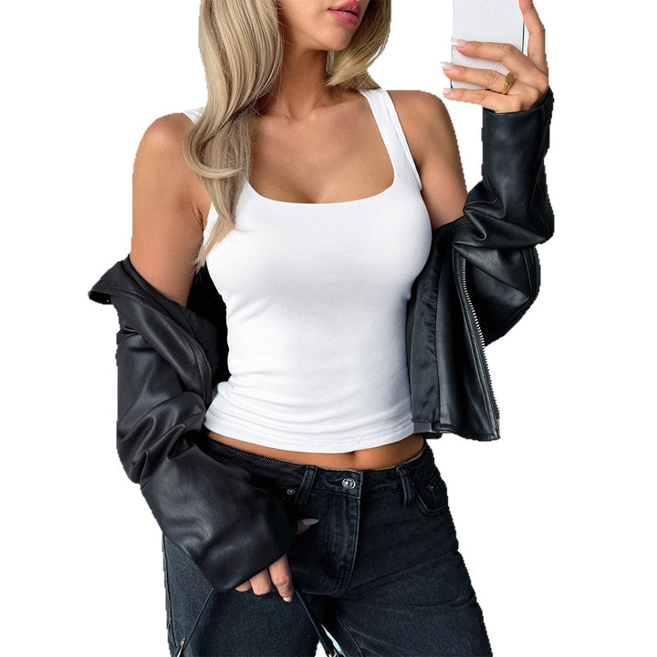 Damen Elegantes Top mit quadratischem Ausschnitt und figurfreundlichem Schnitt Echo Archiv