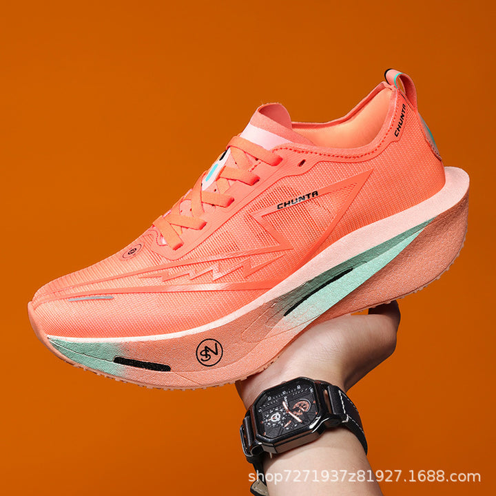 Unisex leichter Performance Laufschuh mit gedämpfter Plateausohle und atmungsaktivem Mesh – Tavélo