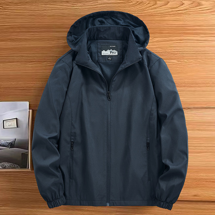 Herren praktische Windjacke Echo Archiv