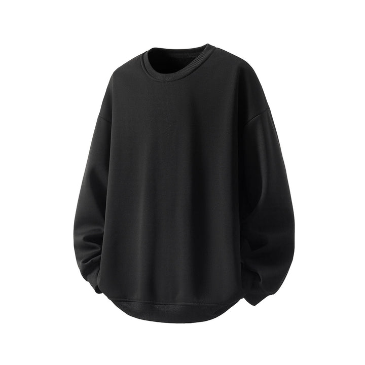 Unisex Oversized Rundhals-Sweatshirt aus French-Terry mit überschnittener Schulter Echo Archiv