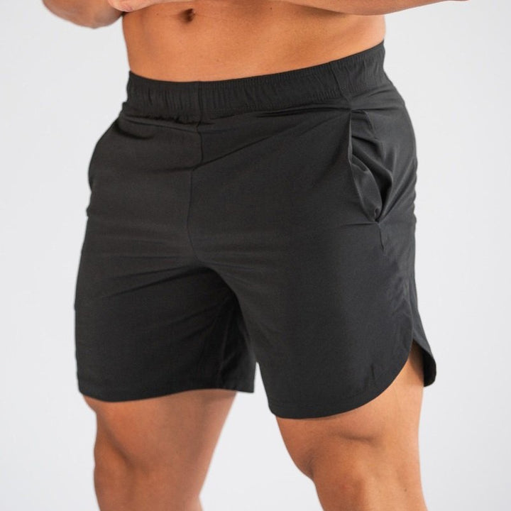 Herren Sportliche Funktionsshorts mit elastischem Bund und Seitentaschen Echoarchiv
