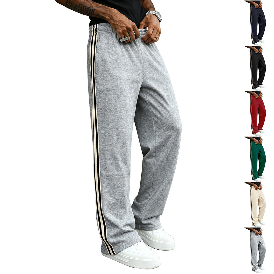 Herren Sportliche Freizeithose mit seitlichen Streifen Echoarchiv