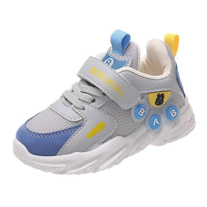 Damen Sportliche Kindersneaker mit praktischen Klettverschlüssen und rutschfester Sohle Echo Archiv