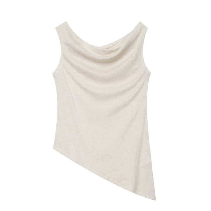 Damen Weite Strickhose mit hoher Taille und ausgestelltem Bein Echo Archiv