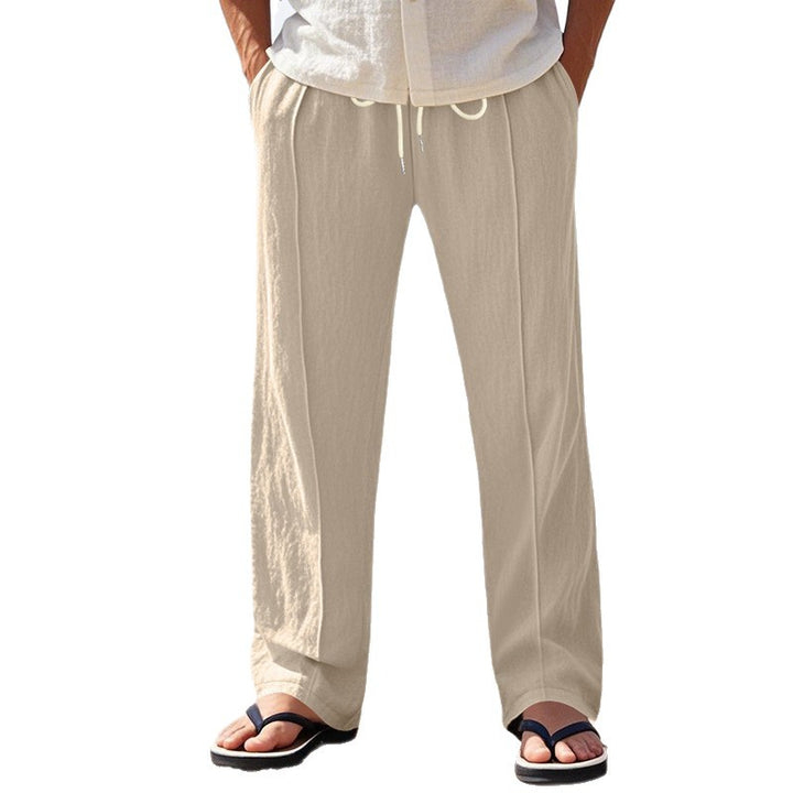 Herren Freizeithose mit elastischem Bund und seitlichen Taschen Echoarchiv
