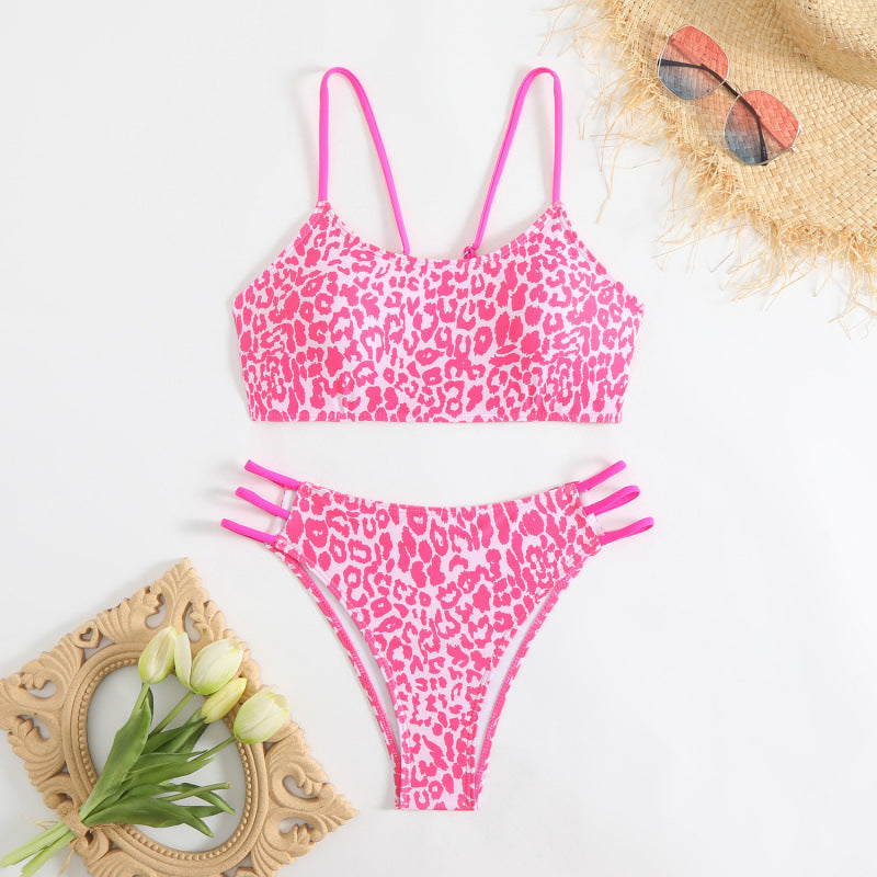Damen Triangel-Bikini mit asymmetrischen Trägern Echo Archiv