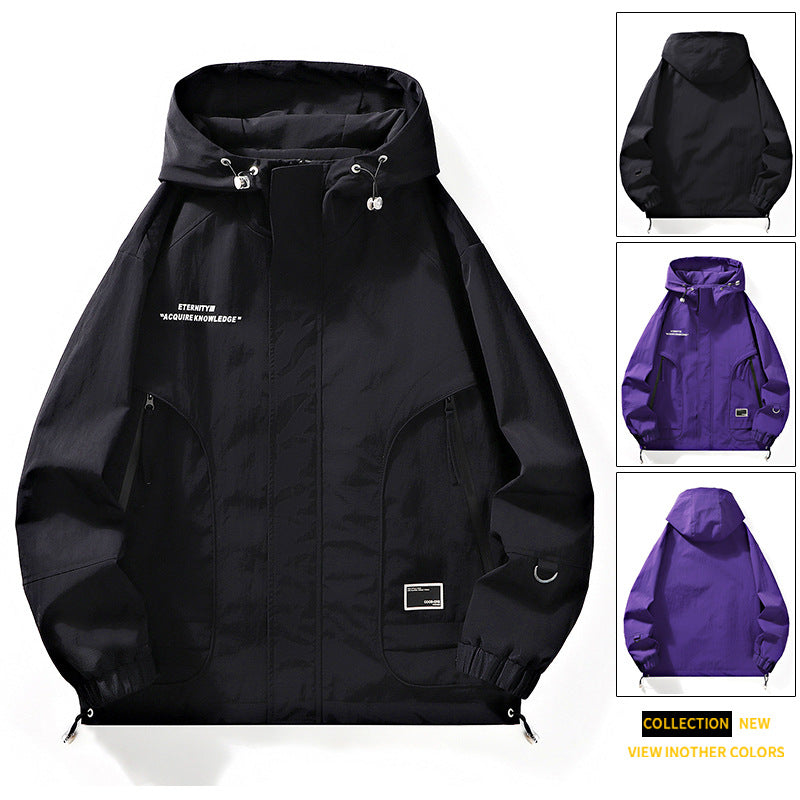 Herren winddichte und atmungsaktive Outdoor-Jacke Echoarchiv