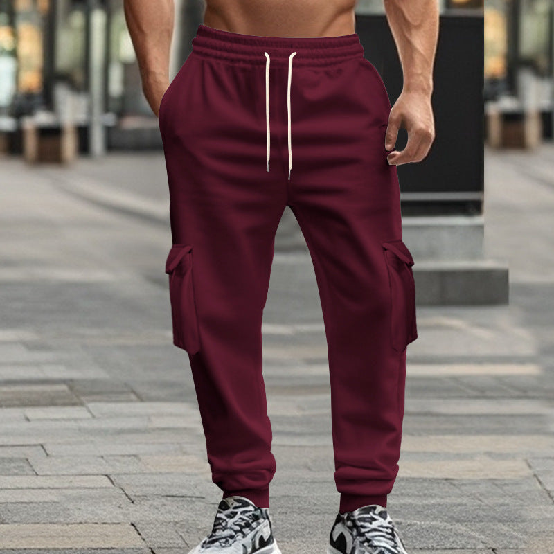 Herren Cargo-Jogginghose mit elastischem Bund und praktischen Taschen Echoarchiv