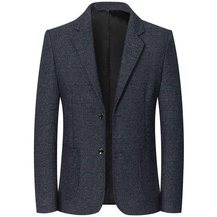 Herren Tailliertes Glencheck-Sakko im City‑Blazer‑Stil mit leichter Innenfütterung Echo Archiv